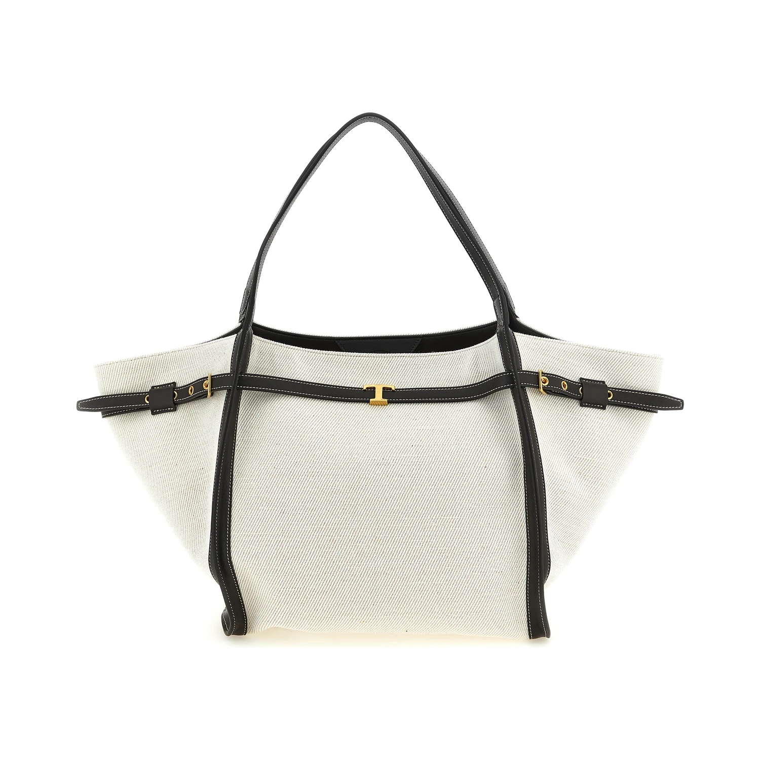 Multicolor Linen Tote Bag