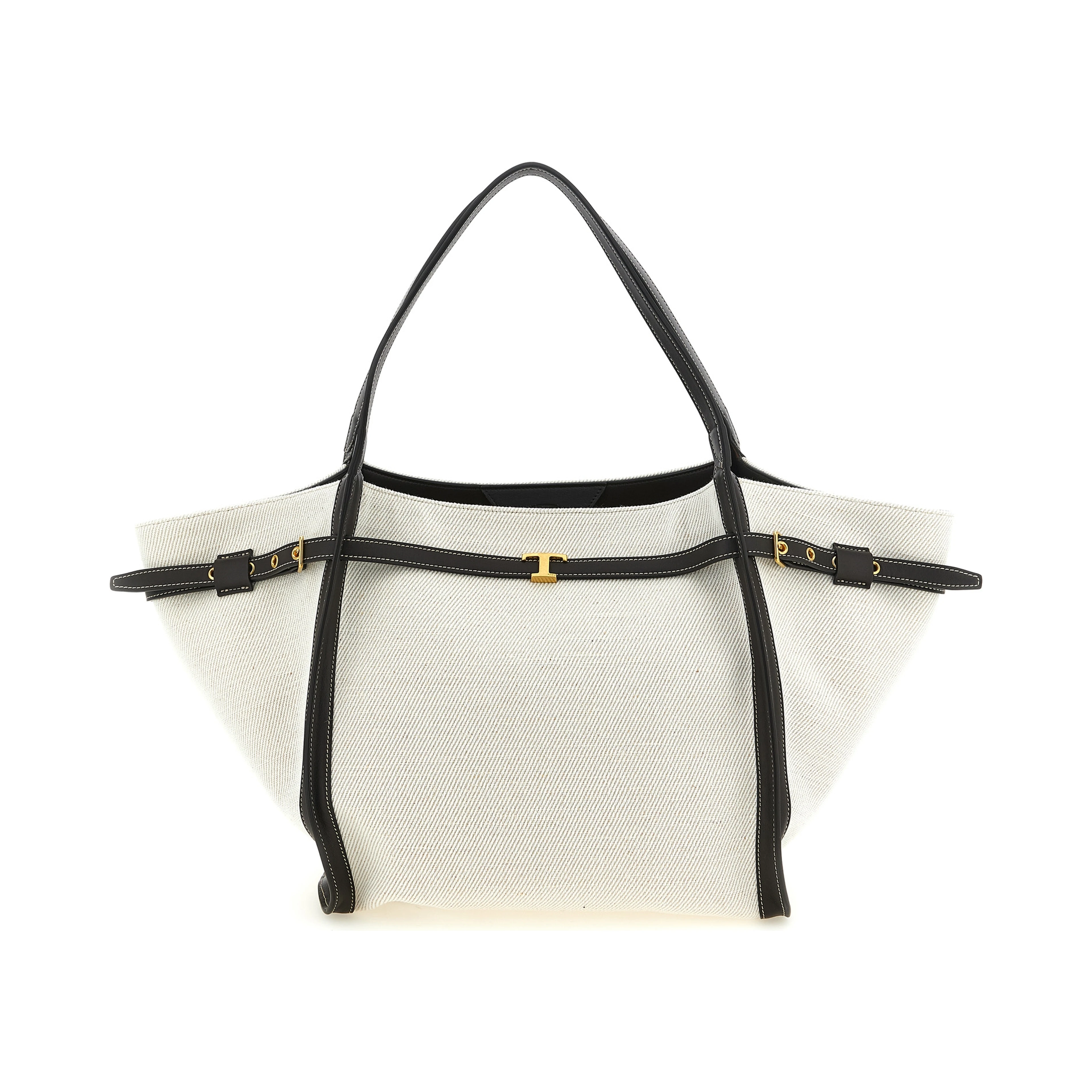 Multicolor Linen Tote Bag