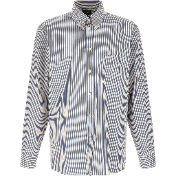 Blue Cotton Blouse