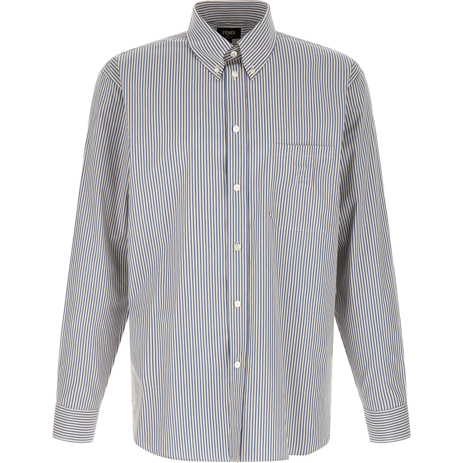 Blue Cotton Blouse