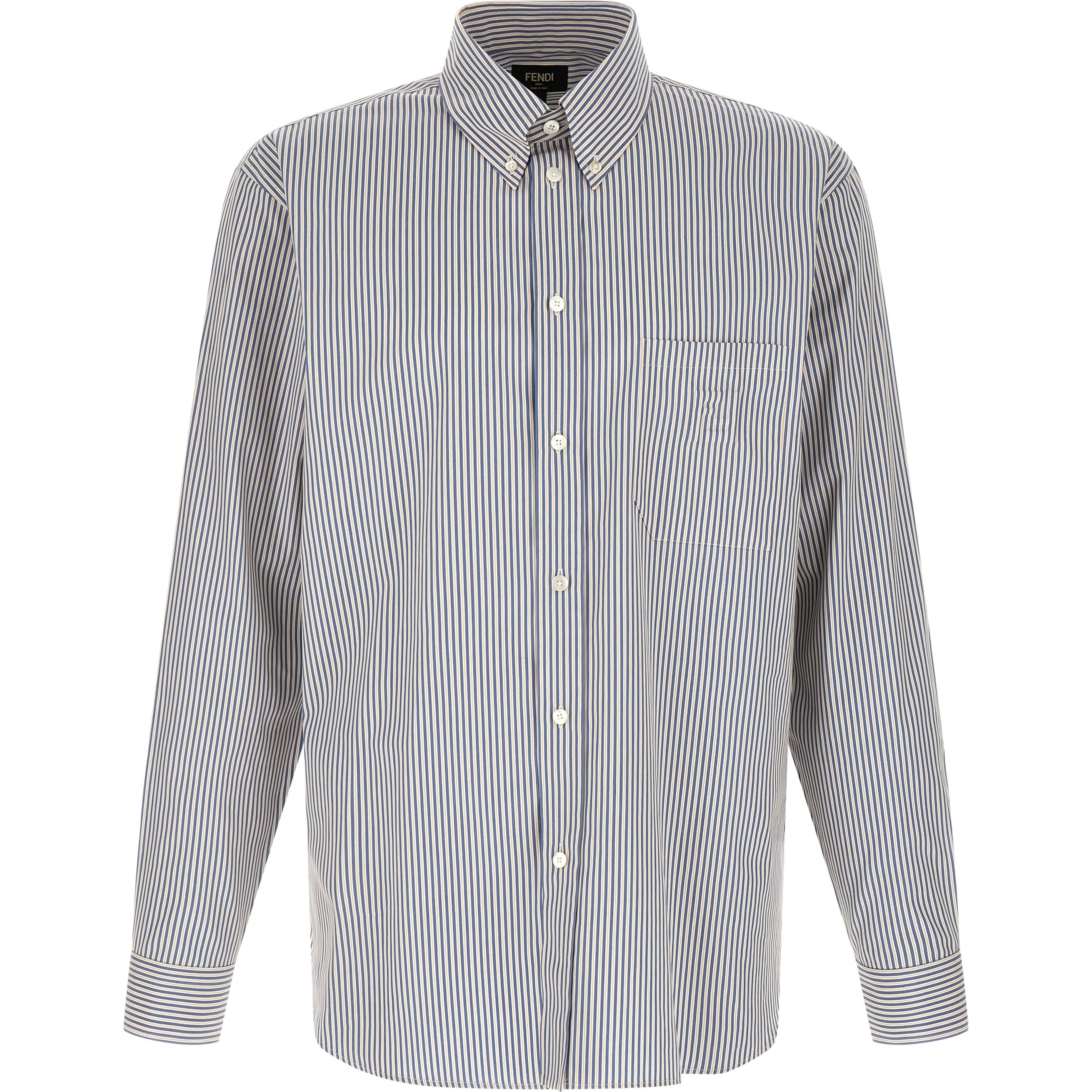Blue Cotton Blouse