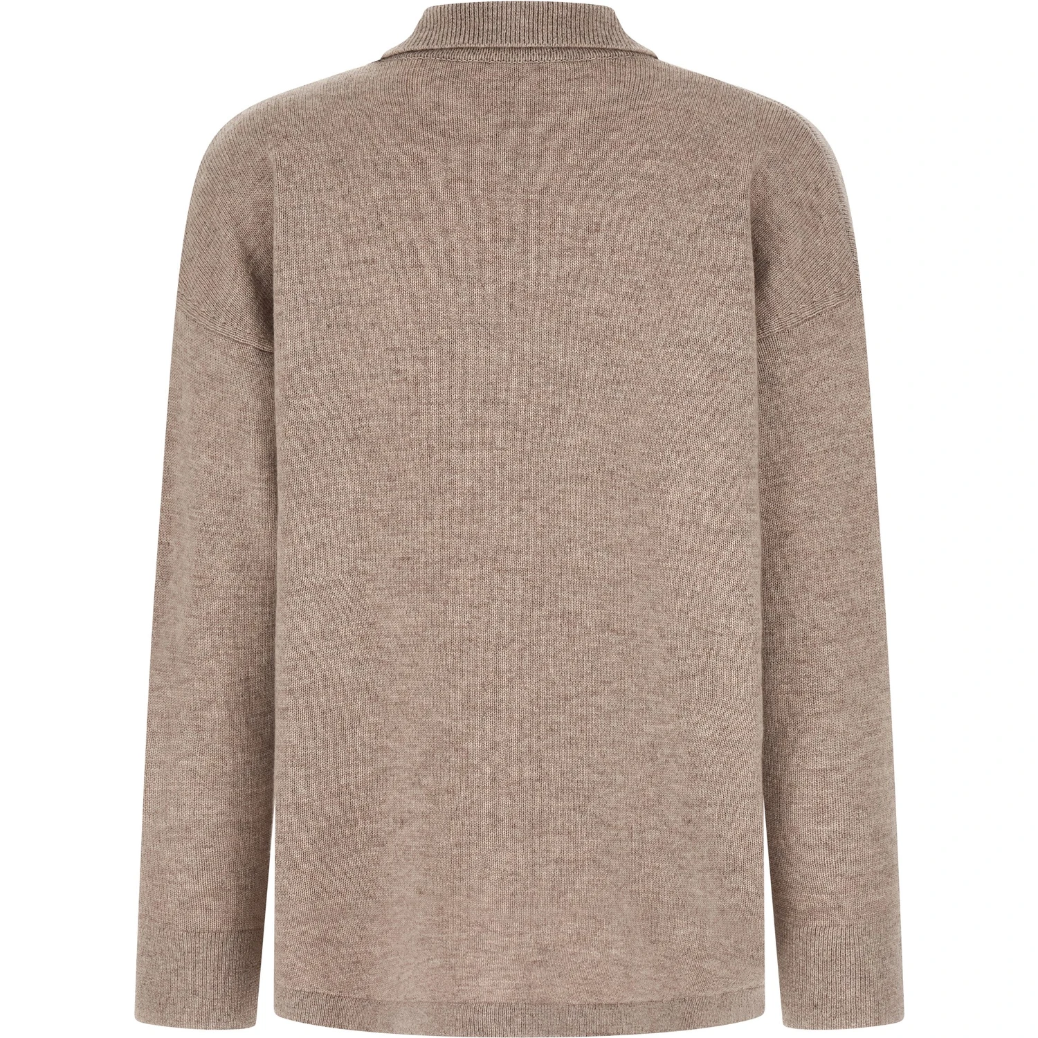 Beige Wool Cardigan