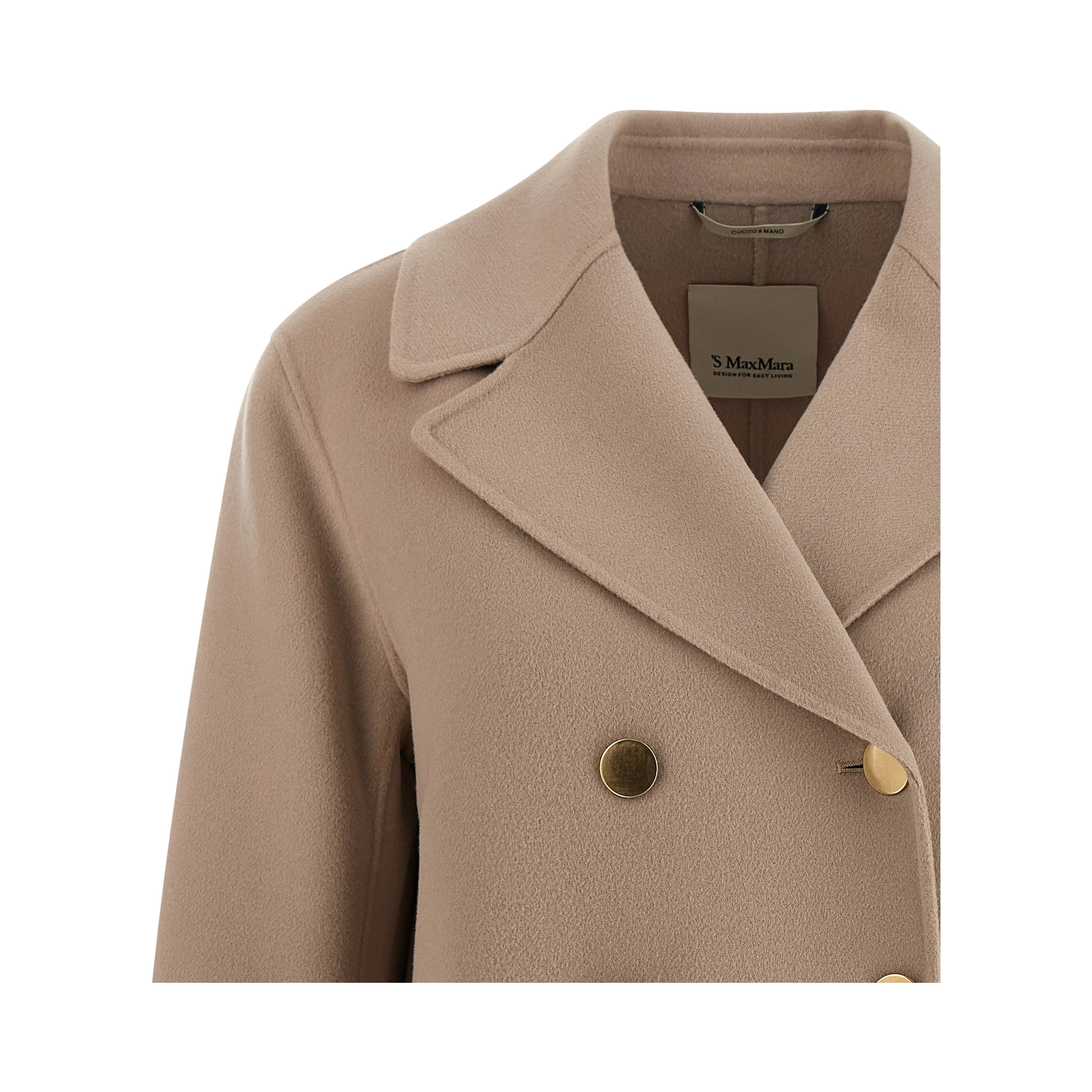 Beige Virgin Wool Blazer