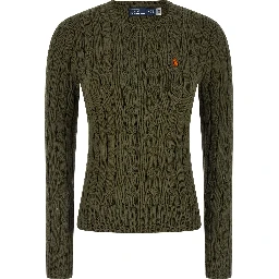 Bicolor Cotton Cardigan