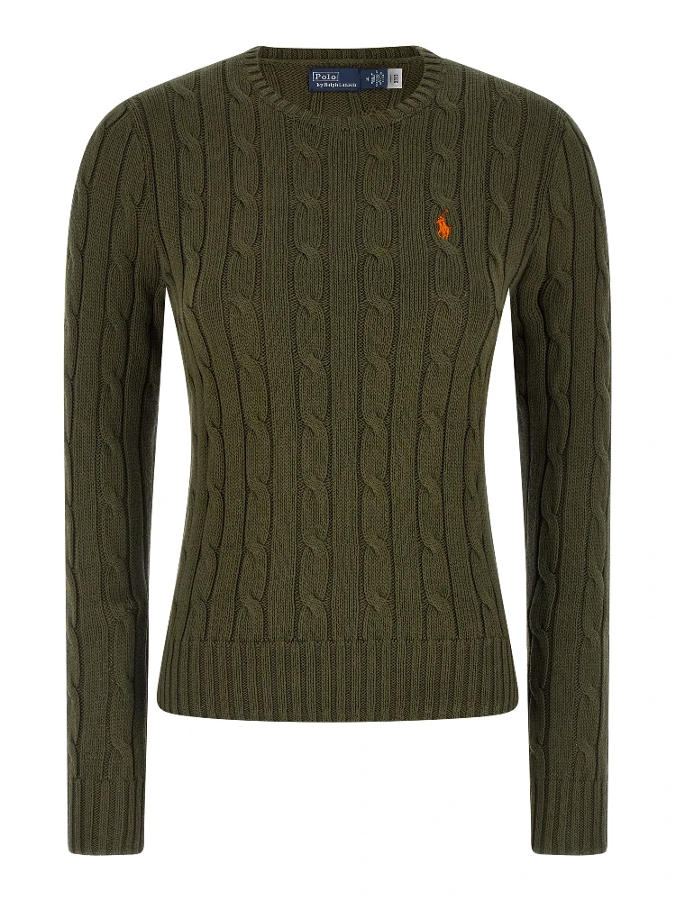 Bicolor Cotton Cardigan