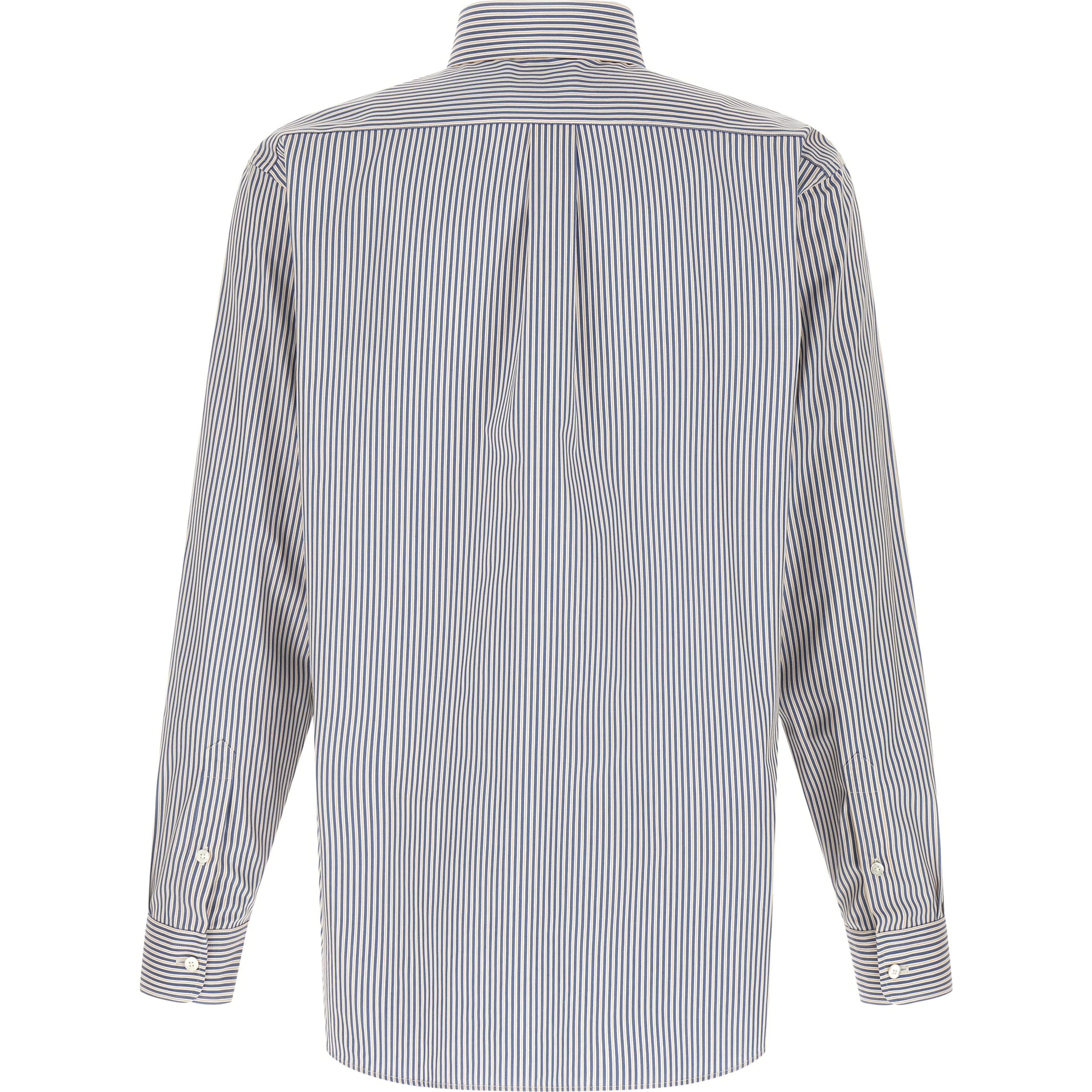 Blue Cotton Blouse