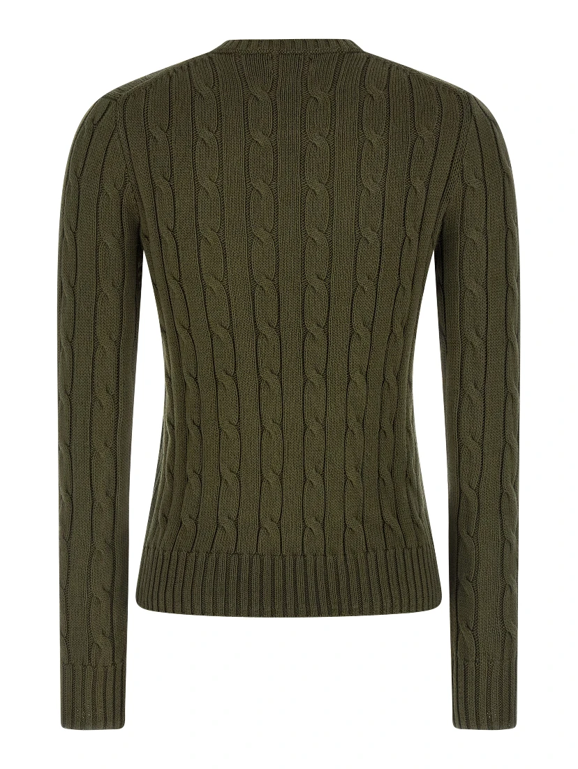 Bicolor Cotton Cardigan