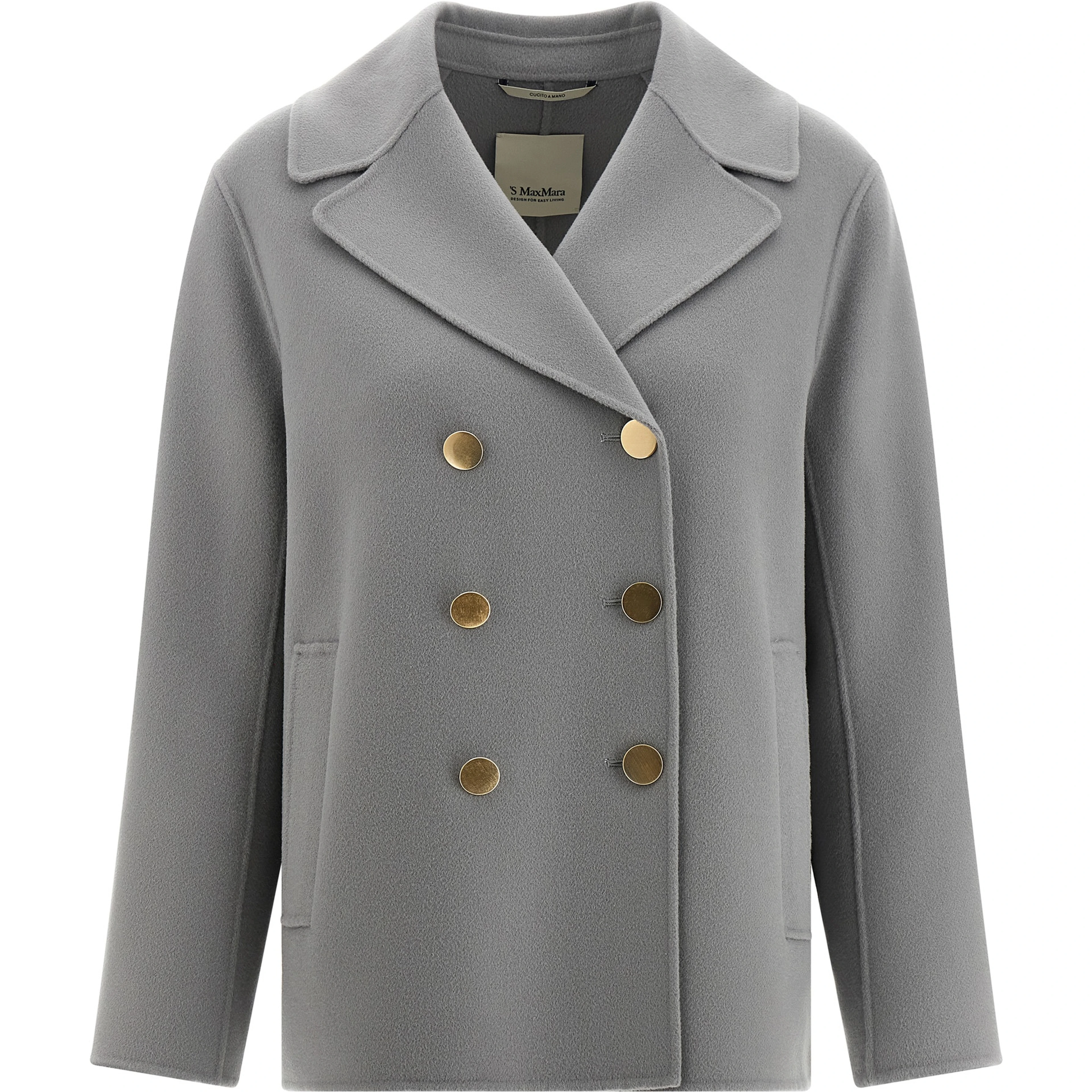 Gray Virgin Wool Blazer