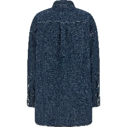 Blue Cotton Blouse