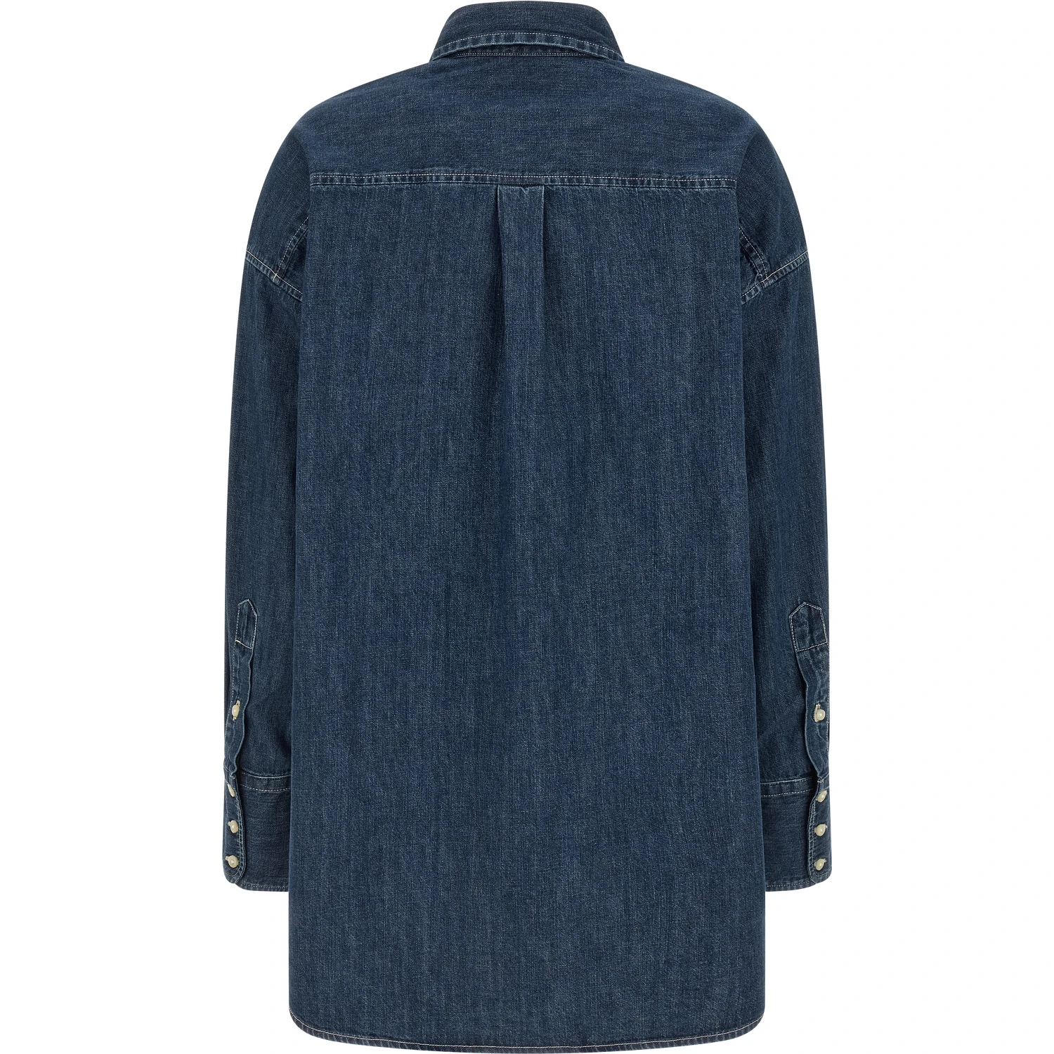 Blue Cotton Blouse