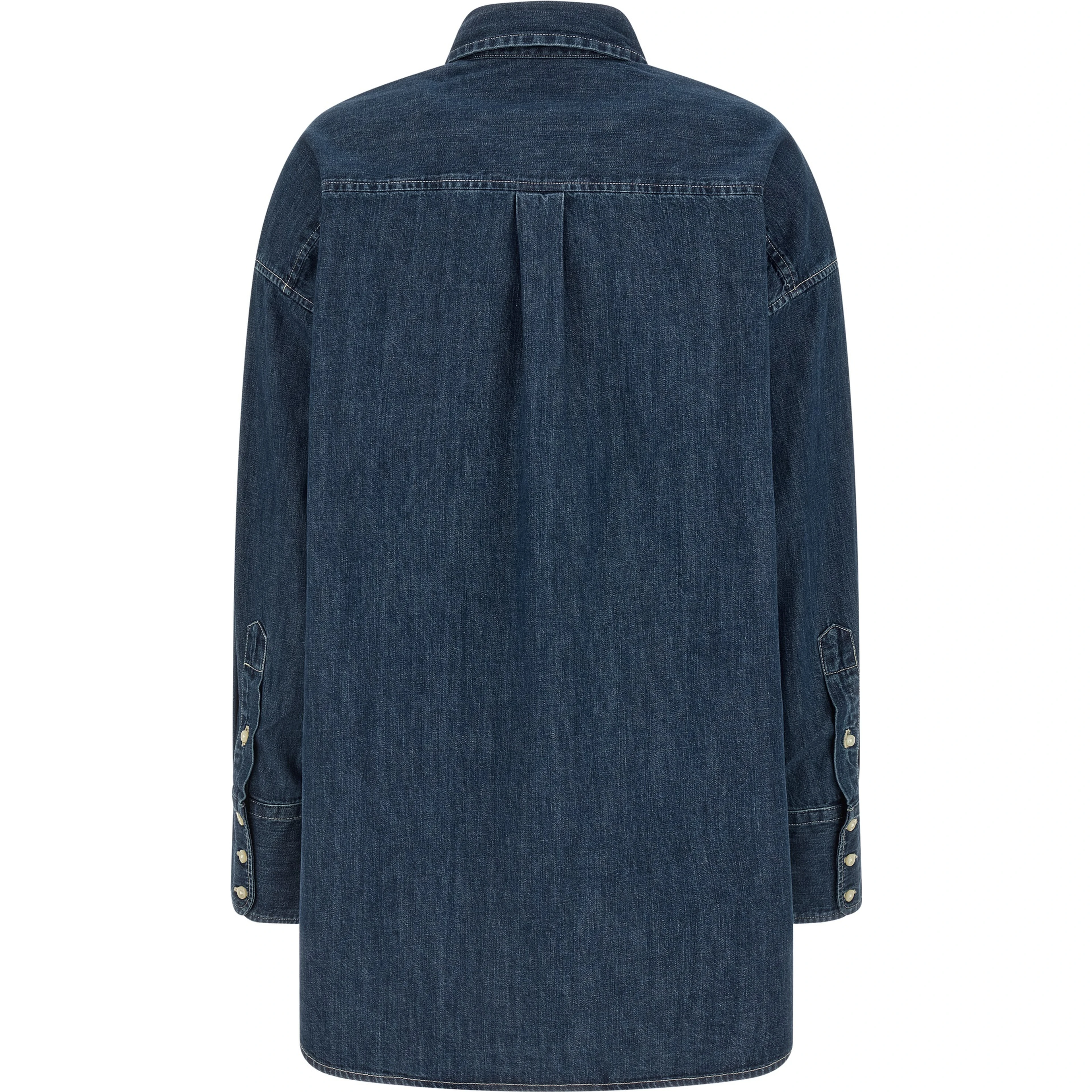 Blue Cotton Blouse