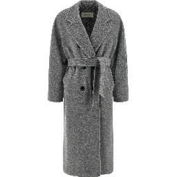 Gray Virgin Wool Coat