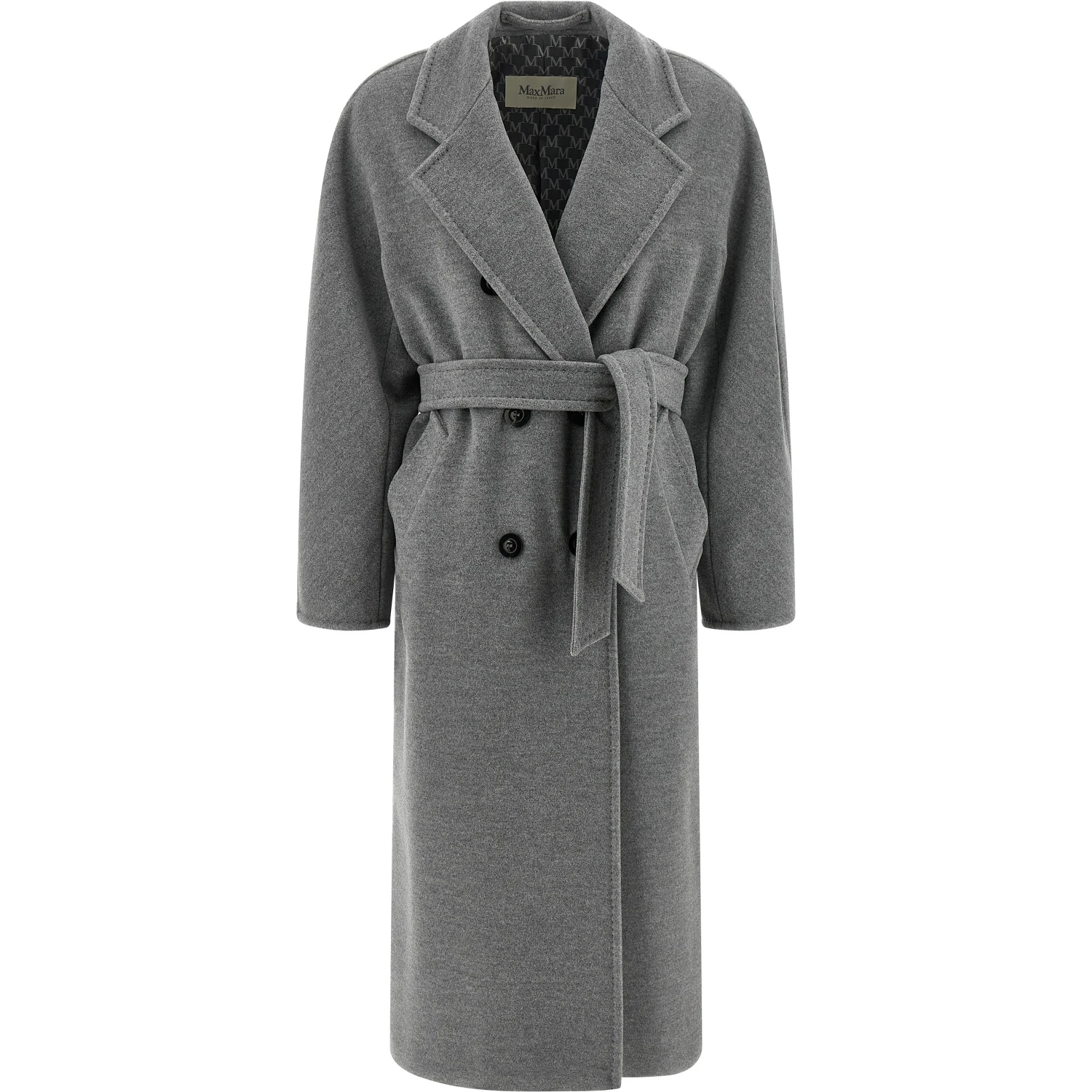 Gray Virgin Wool Coat