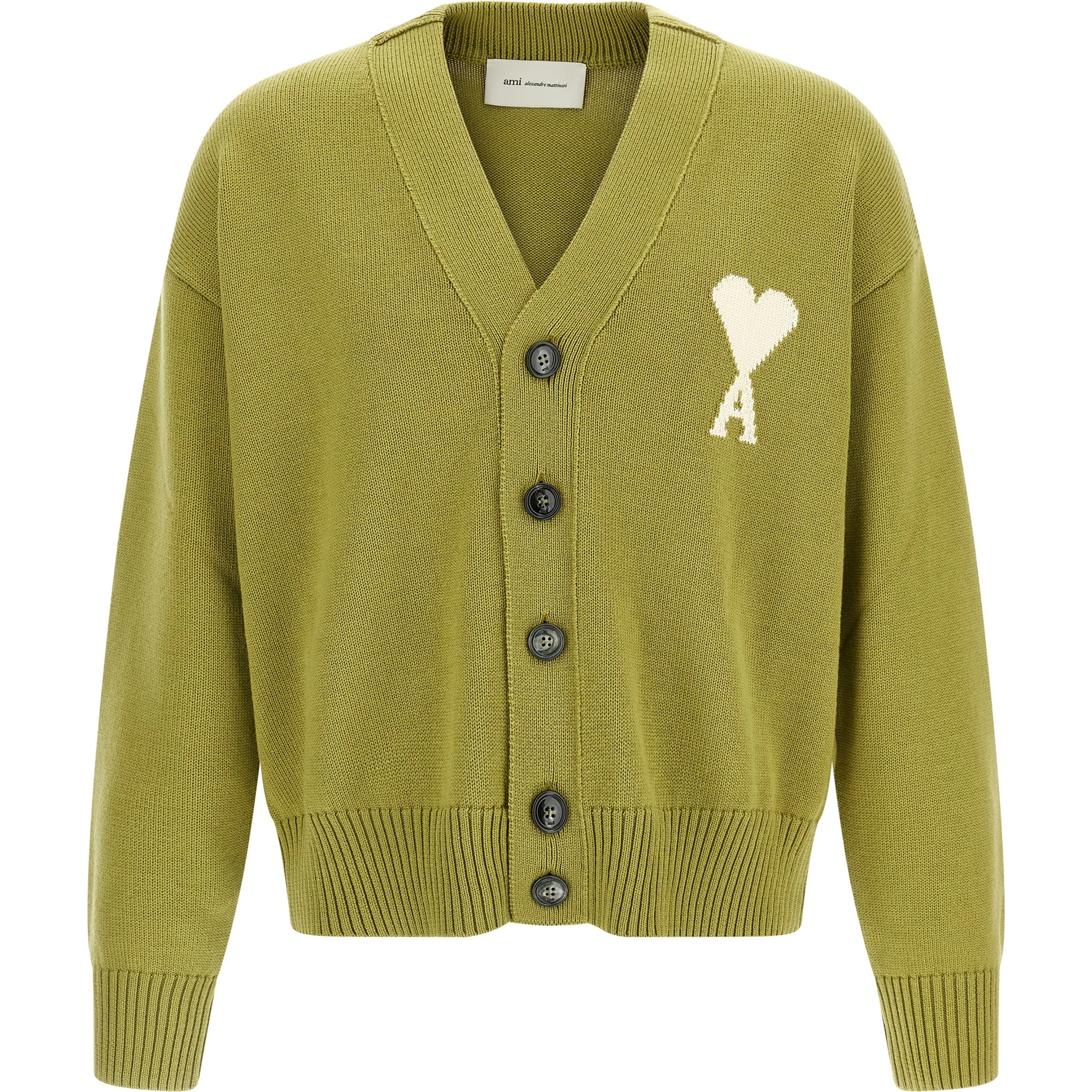 Bicolor Wool Cardigan