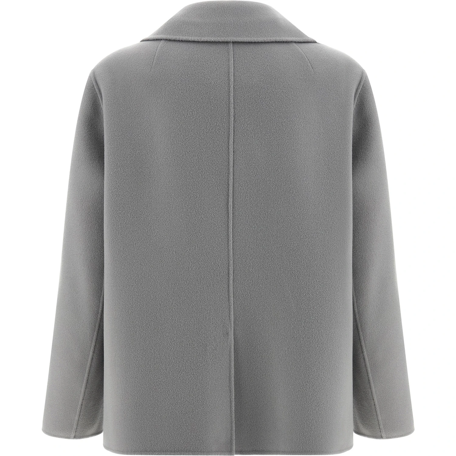 Gray Virgin Wool Blazer