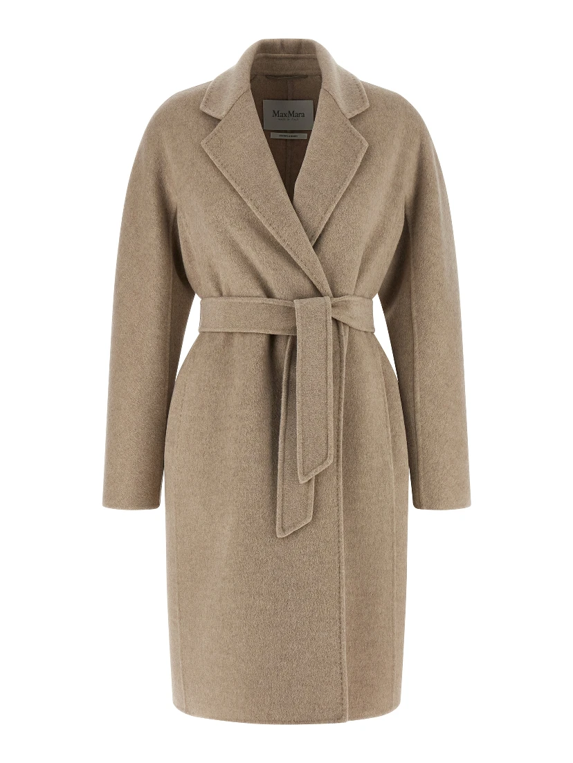 Beige Cashmere Coat