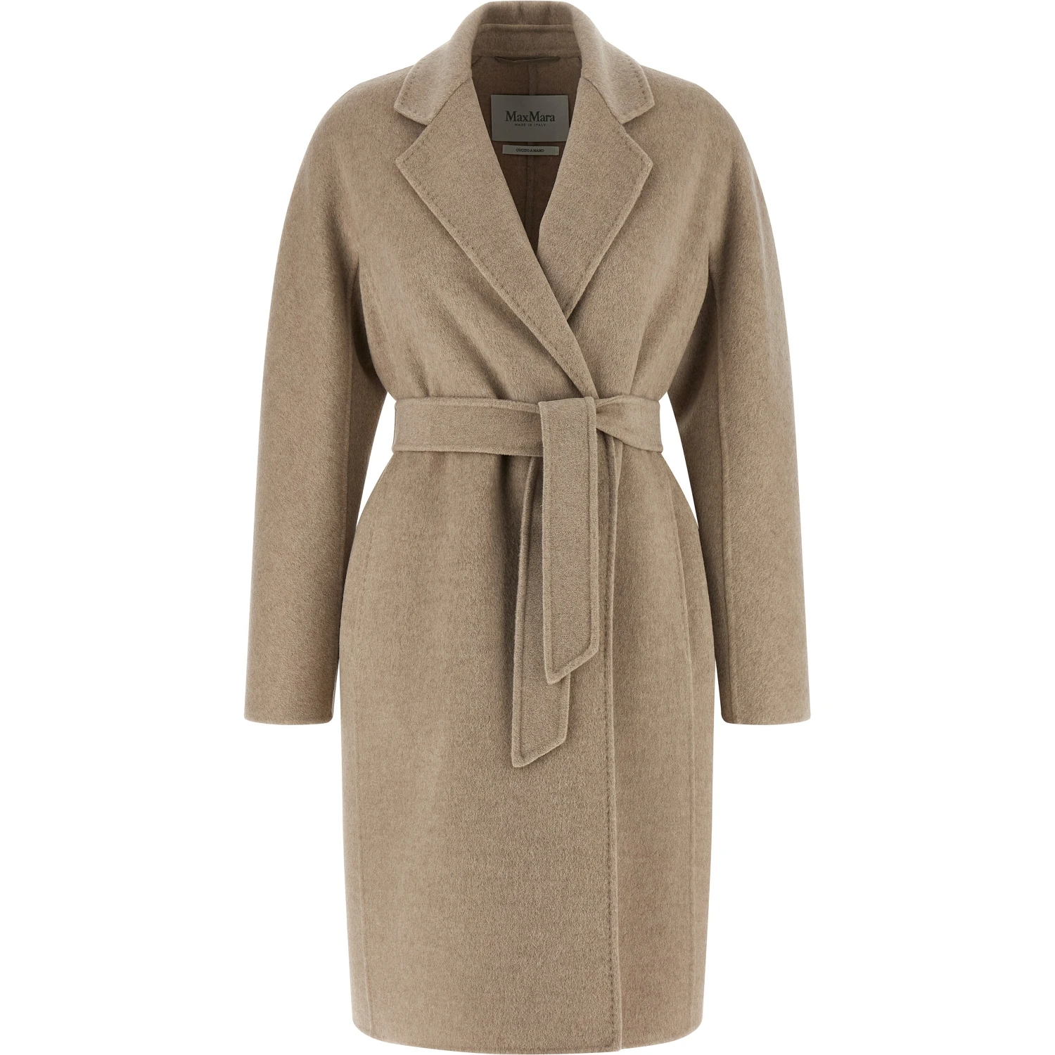 Beige Cashmere Coat