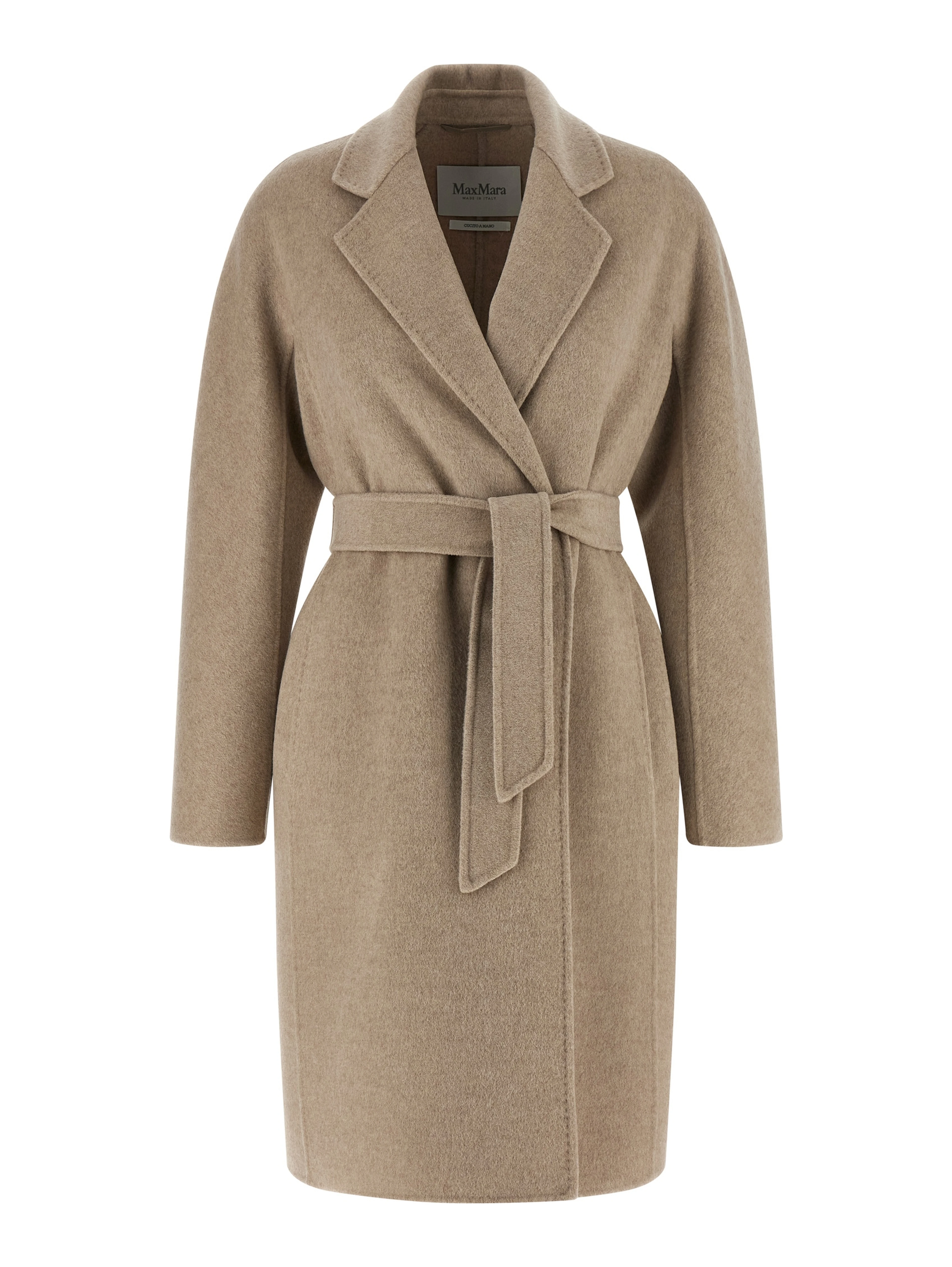 Beige Cashmere Coat