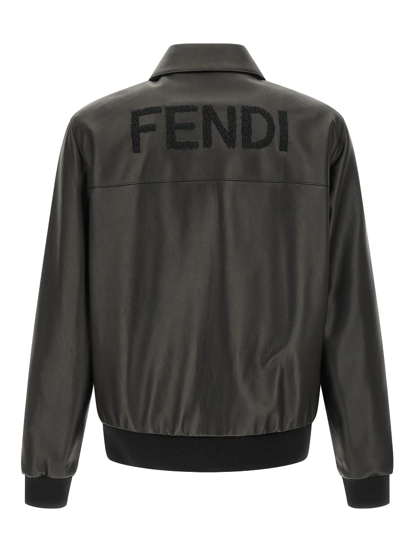 Black Lamb Leather Leather Jacket