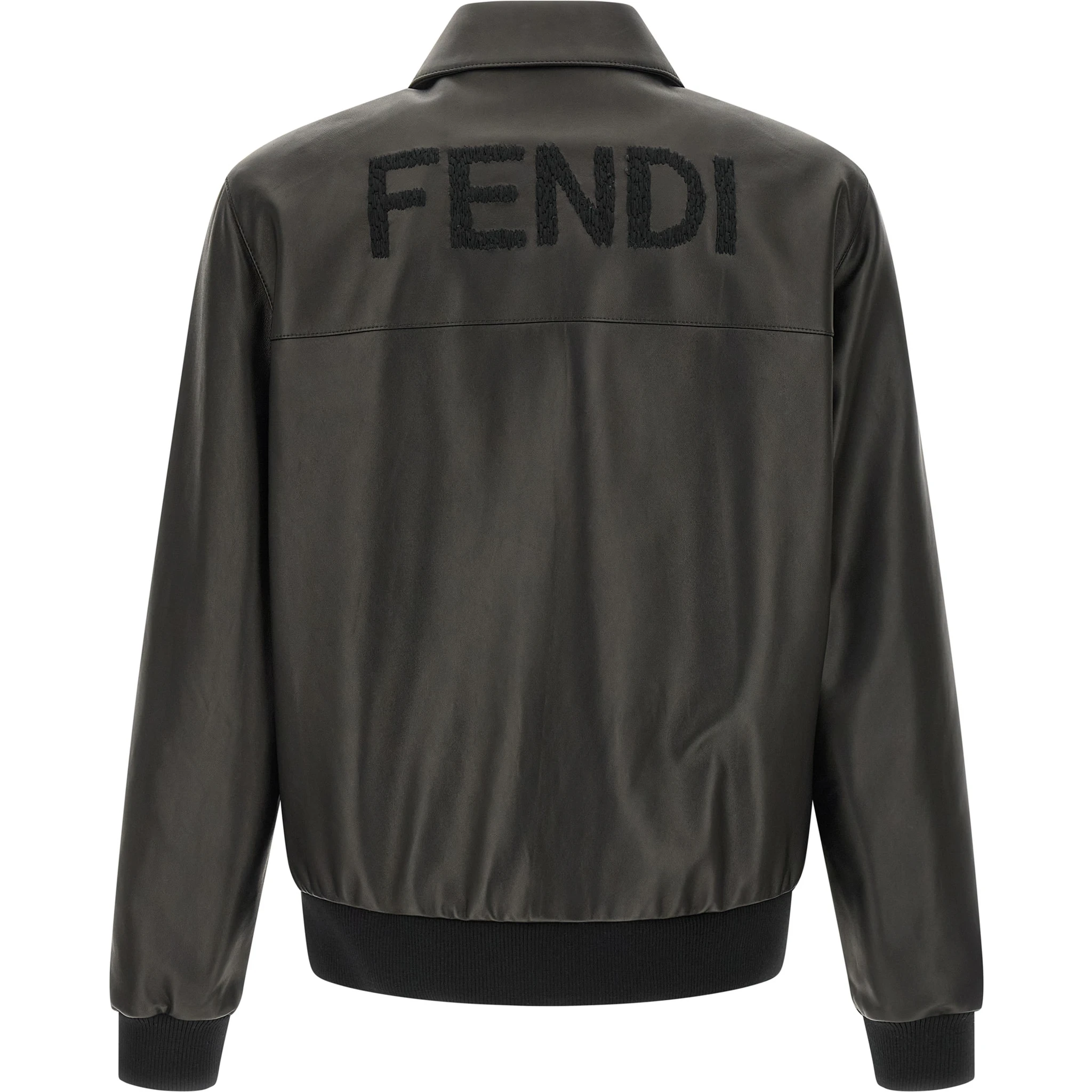 Black Lamb Leather Leather Jacket