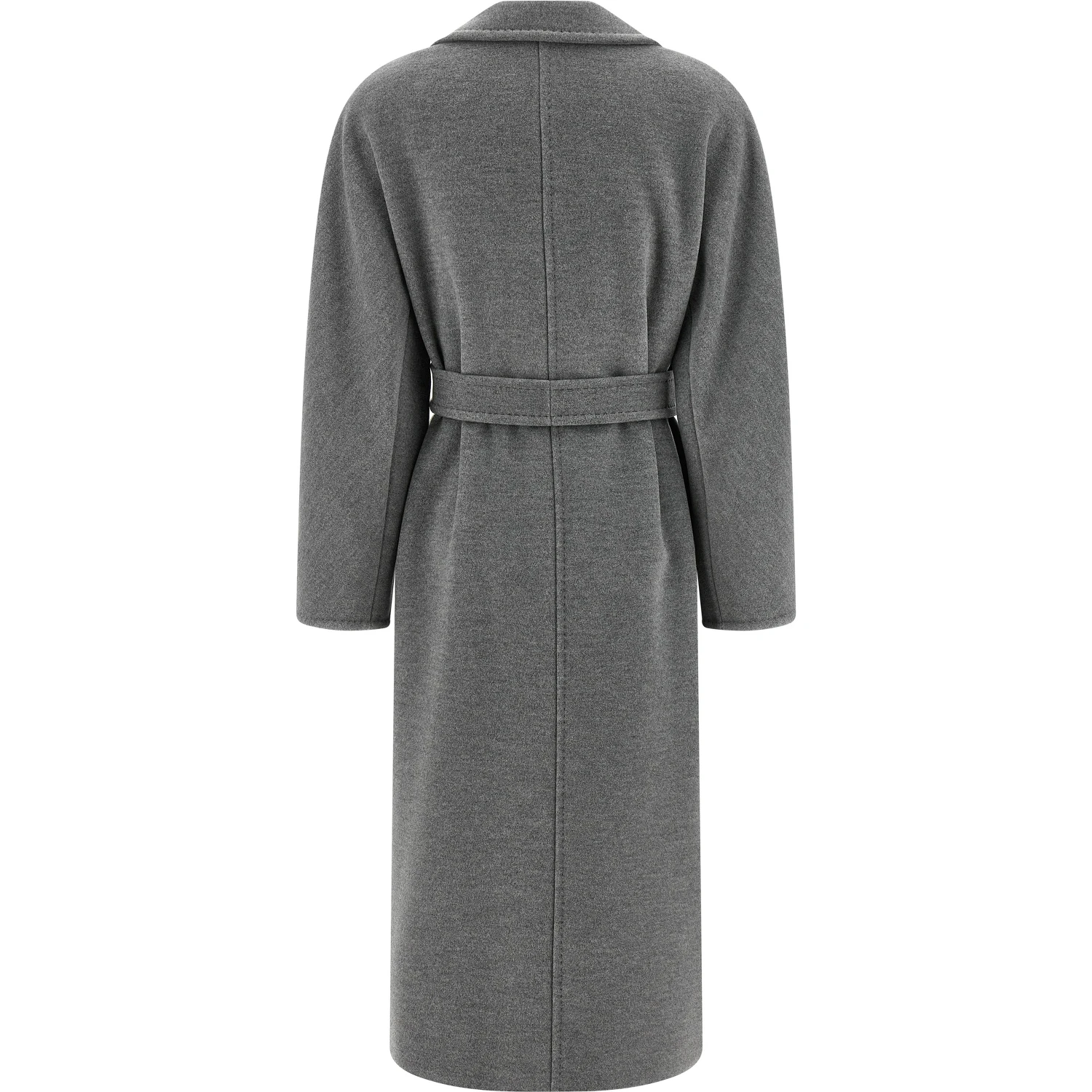 Gray Virgin Wool Coat