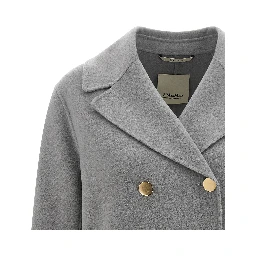 Gray Virgin Wool Blazer