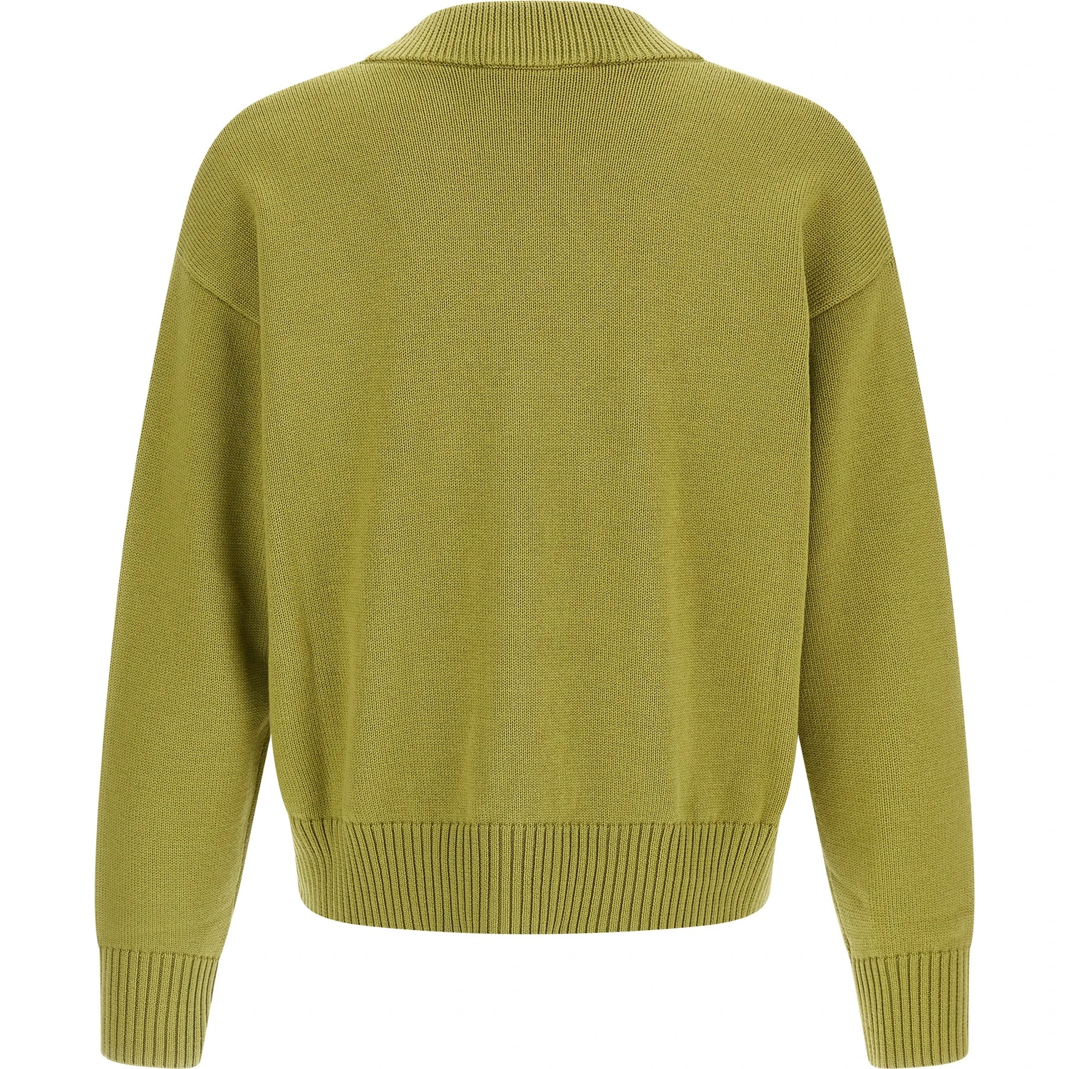 Bicolor Wool Cardigan