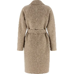 Beige Cashmere Coat