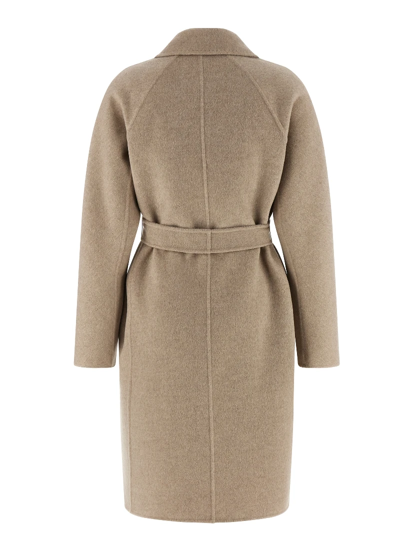 Beige Cashmere Coat