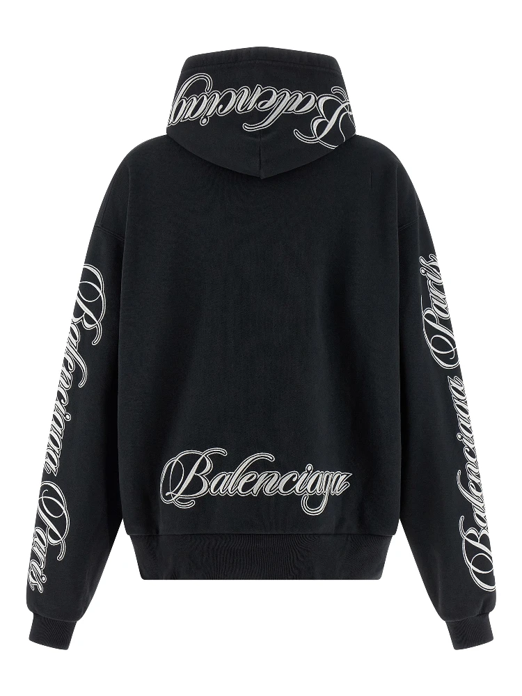 Black Cotton Hoodie alternative