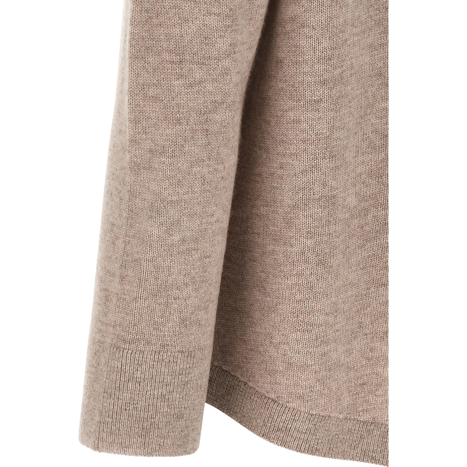 Beige Wool Cardigan