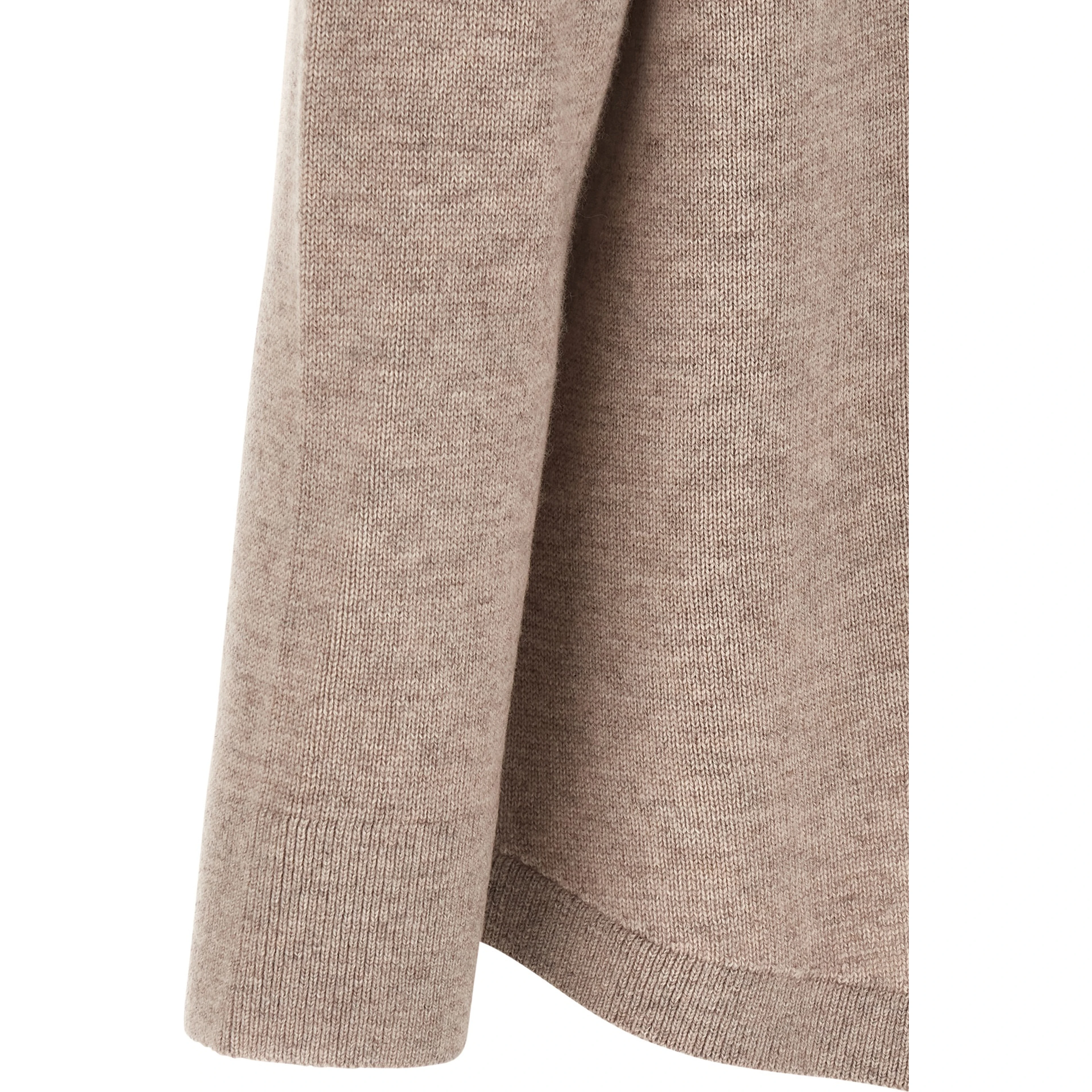 Beige Wool Cardigan
