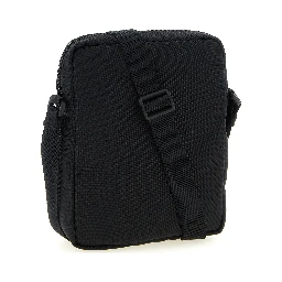 Black Polyamide Crossbody Bag