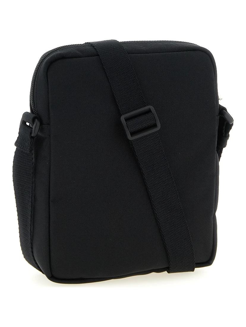 Black Polyamide Crossbody Bag