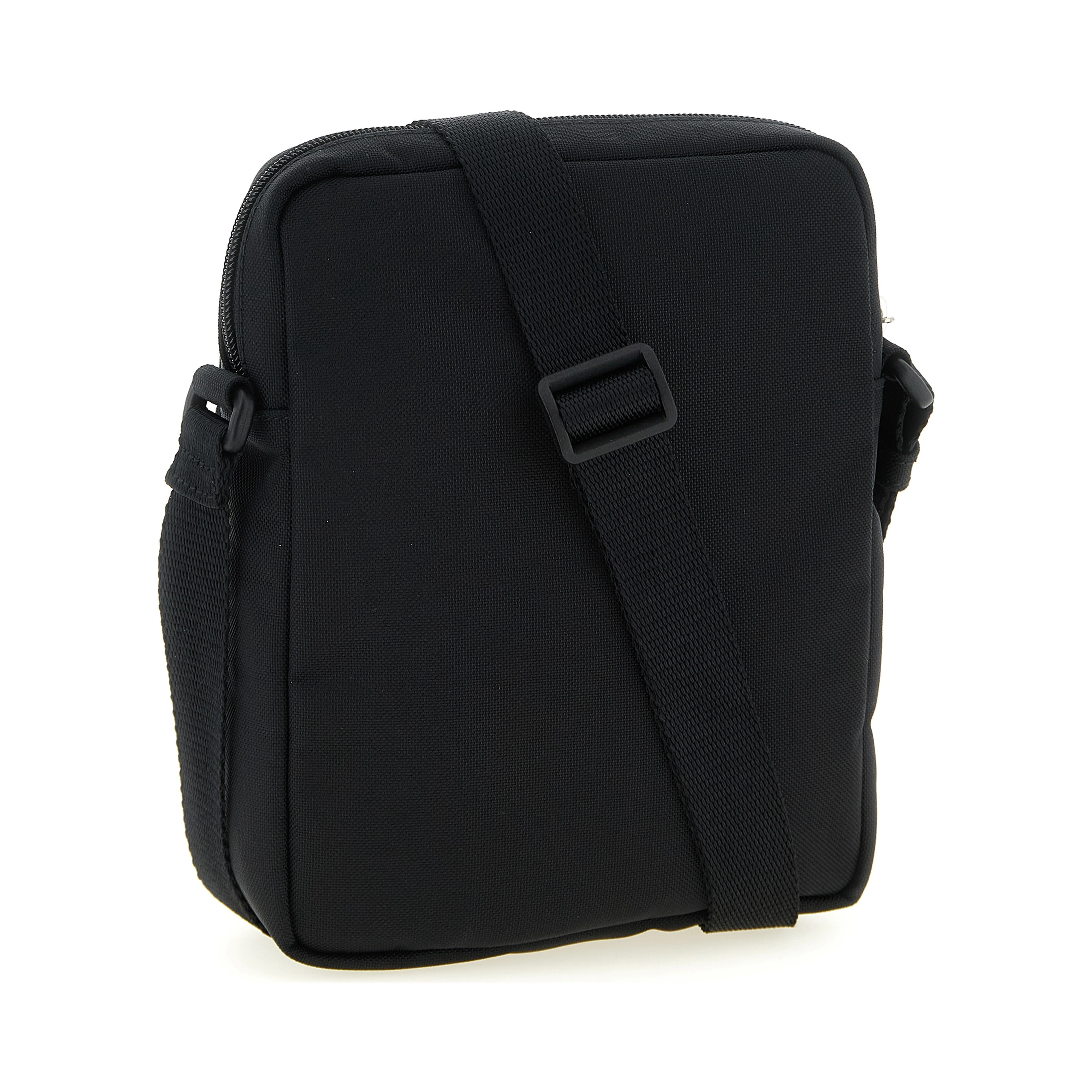 Black Polyamide Crossbody Bag