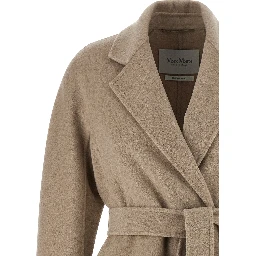 Beige Cashmere Coat