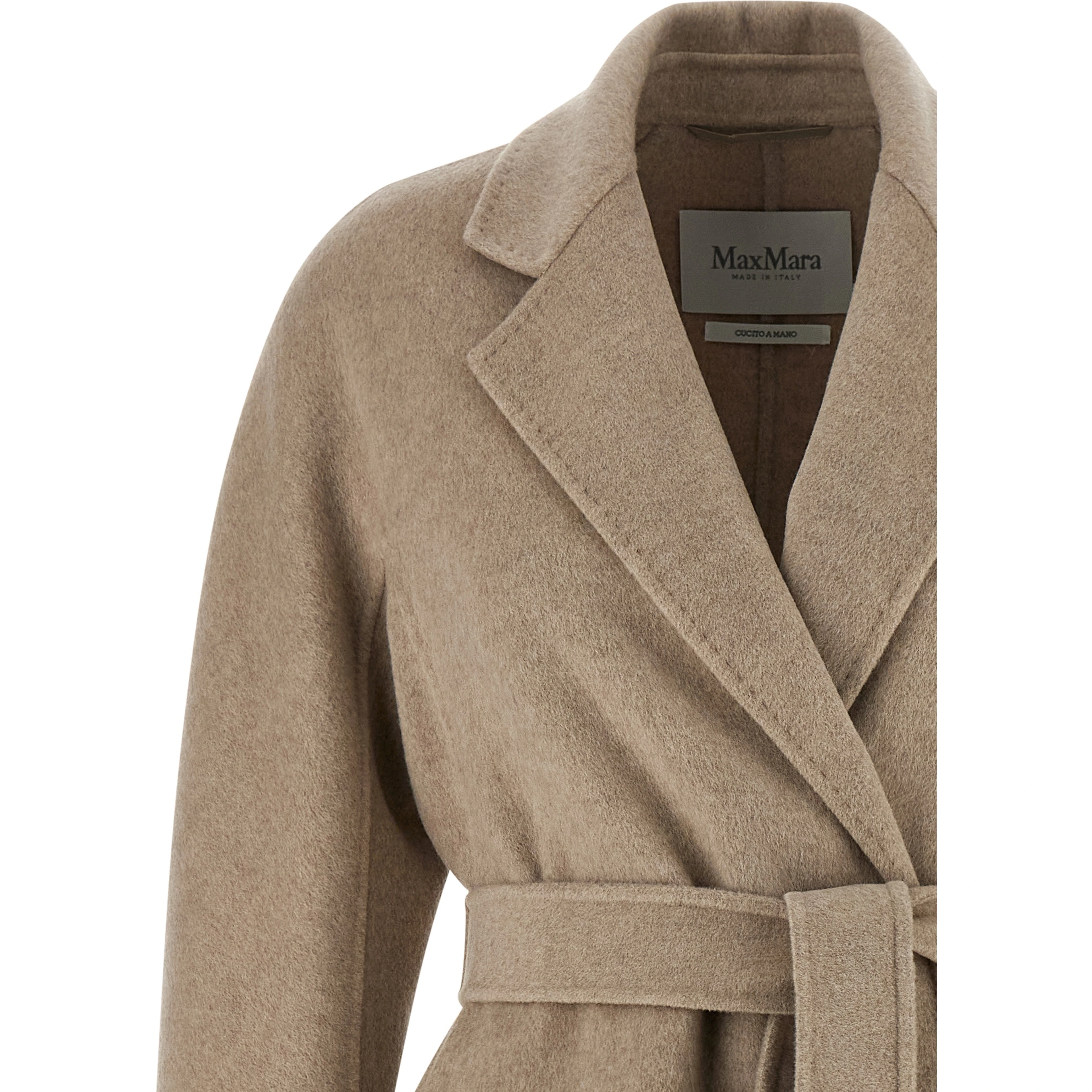 Beige Cashmere Coat