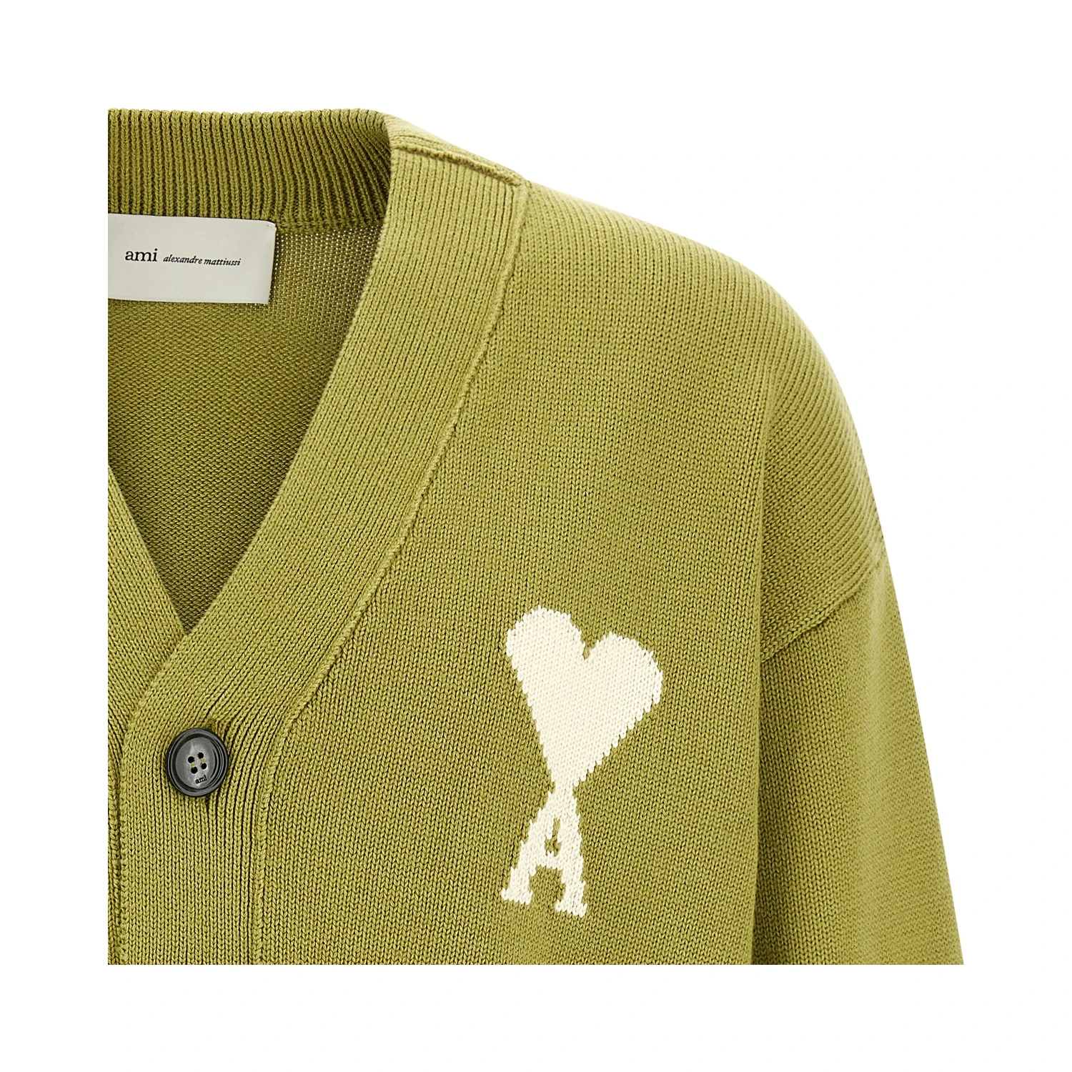 Bicolor Wool Cardigan
