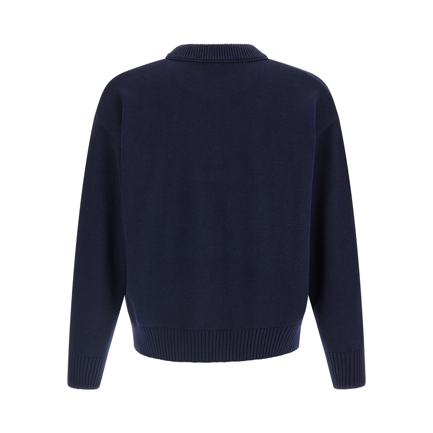 Blue Wool Cardigan