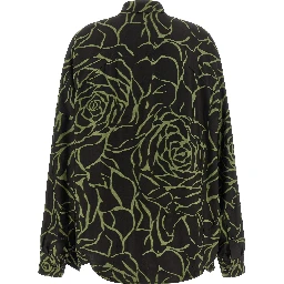 Black Viscose Blouse
