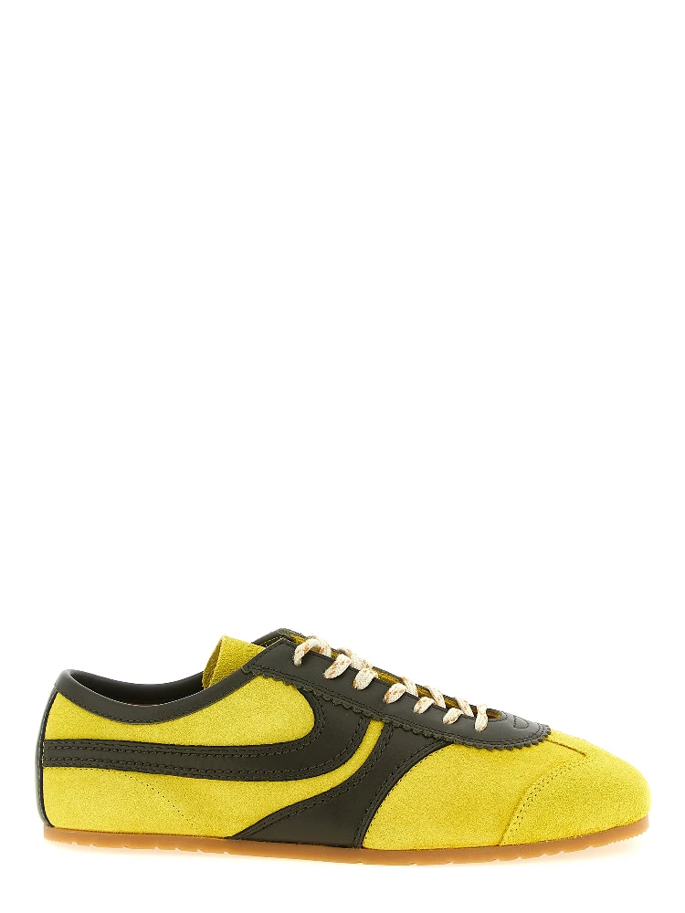 Bicolor Calfskin Sneakers