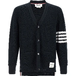 Blue Cotton Cardigan