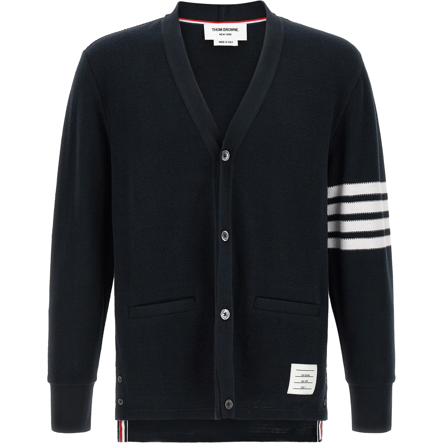 Blue Cotton Cardigan