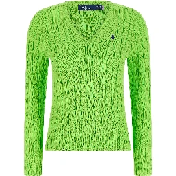 Bicolor Cotton Cardigan