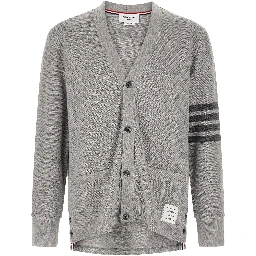 Gray Cotton Cardigan