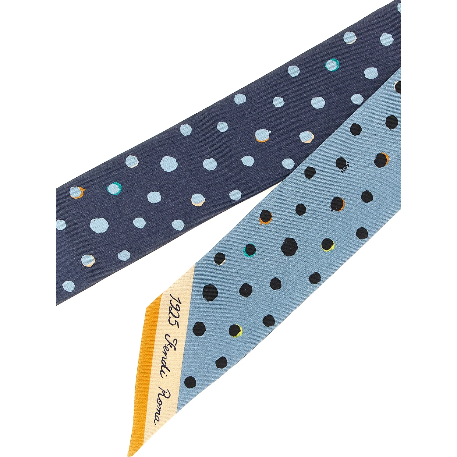 Multicolor Silk Foulard