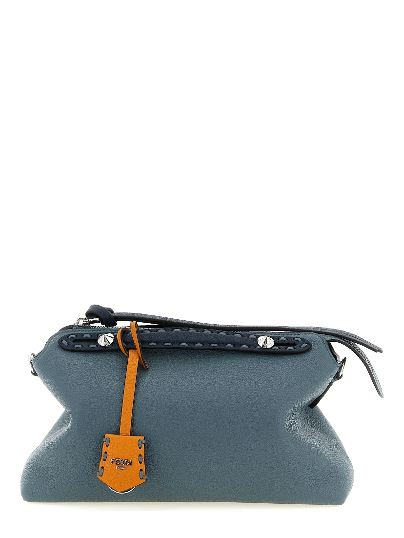 Blue Calfskin Handbag