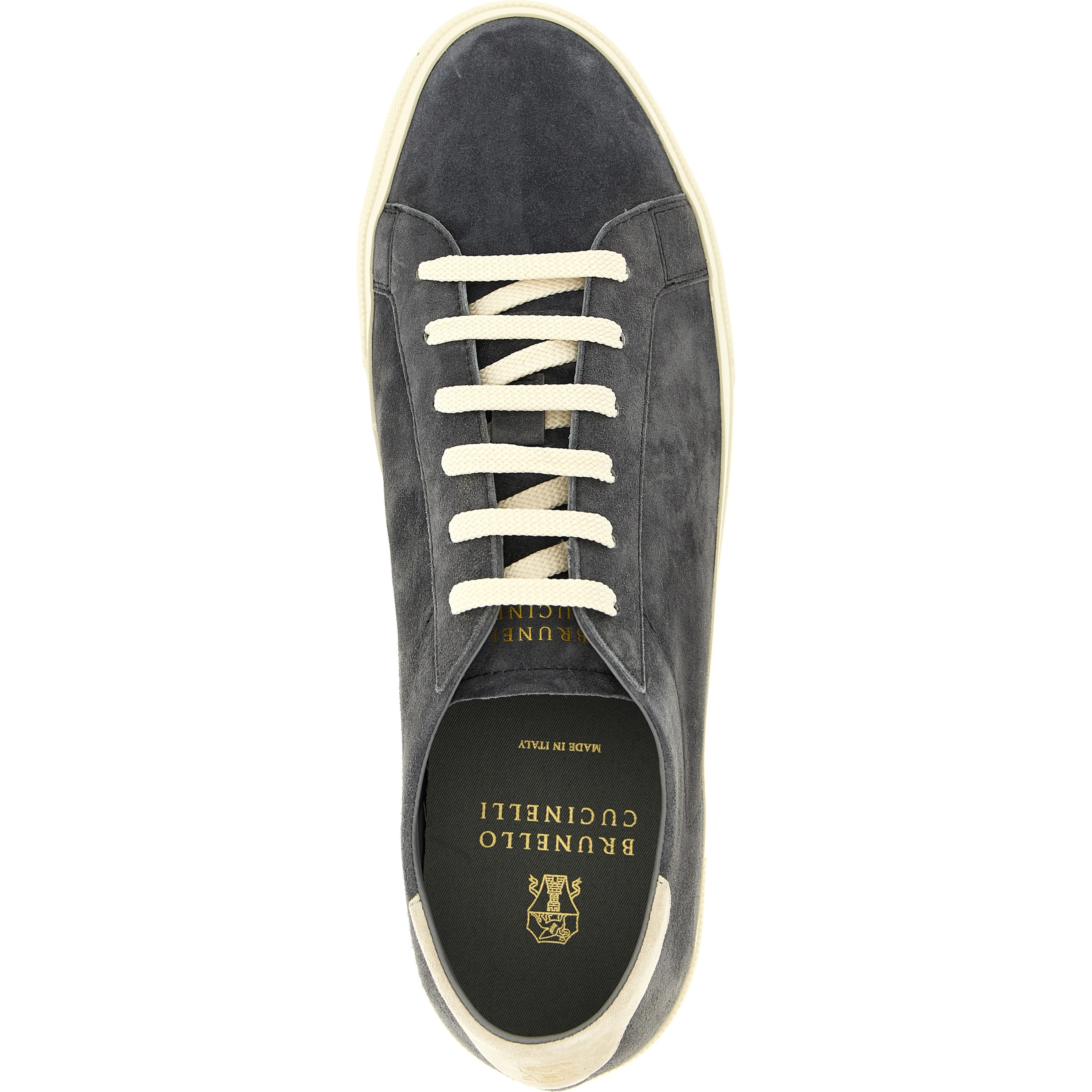 Gray Calfskin Sneakers