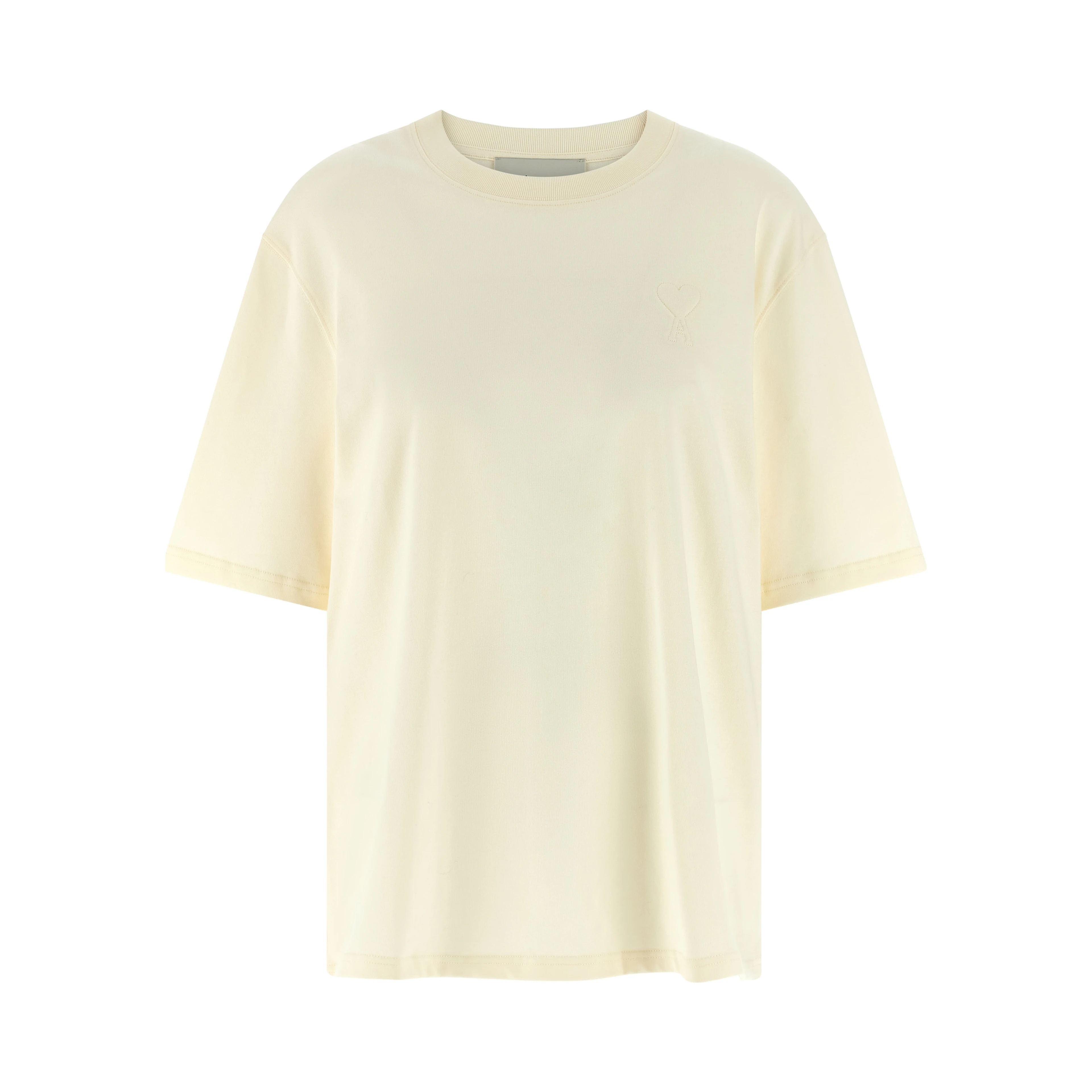 Beige Cotton T-Shirt