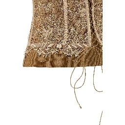 Brown Viscose T-Shirt
